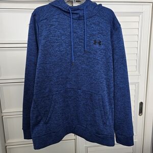 Under Armour Men's Heathered Blue Hoodie